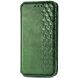 Чехол Deexe Rhombus Wallet для OnePlus Nord CE 2 - Green (297130G). Фото 4 из 8