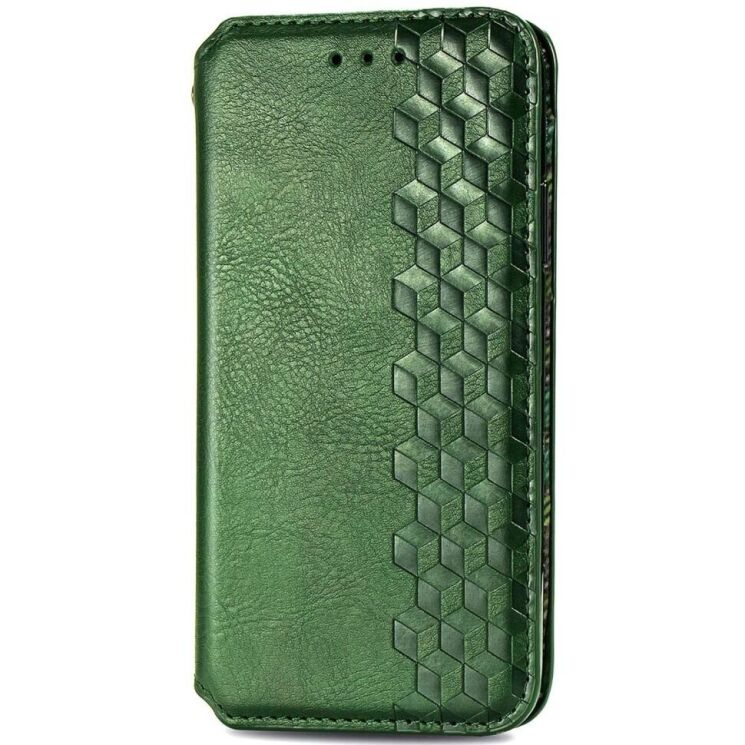 Чехол Deexe Rhombus Wallet для OnePlus Nord CE 2 - Green: фото 4 из 8