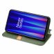 Чехол Deexe Rhombus Wallet для OnePlus Nord CE 2 - Green (297130G). Фото 3 из 8