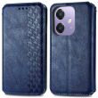 Чехол Deexe Rhombus Wallet для OPPO A3x / A3 / A40m - Blue (365326L)