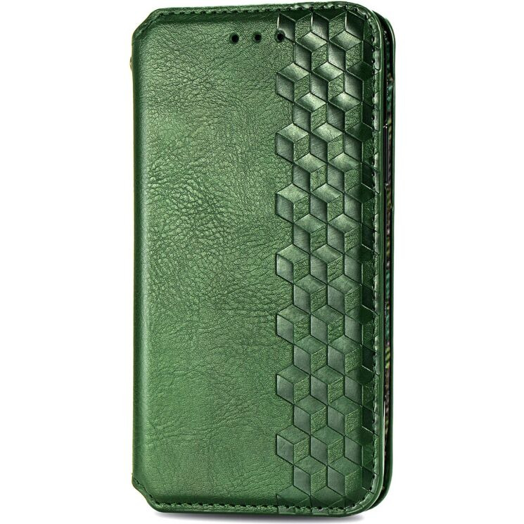 Чехол Deexe Rhombus Wallet для OPPO Reno 16 / 16 Pro - Green (413215G) Чехол Deexe Rhombus Wallet для OPPO Reno 16 / 16 Pro - Green: фото 4 из 12