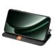 Чехол Deexe Rhombus Wallet для Realme GT 6 - Black (357810B). Фото 3 из 7