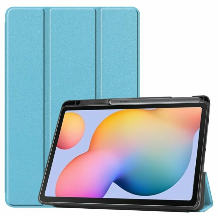 Чохол Deexe Smart Cover для Samsung Galaxy Tab S6 lite / S6 Lite (2022/2024) - Baby Blue: фото 1 з 9