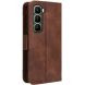 Чехол Deexe Wallet Stand для Infinix Hot 60і - Brown (386801Z). Фото 6 из 7