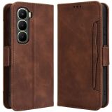 Чехол Deexe Wallet Stand для Infinix Hot 60і - Brown: фото 1 из 7