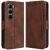 Чехол Deexe Wallet Stand для Infinix Hot 60і - Brown: фото 1 из 7