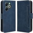 Чехол Deexe Wallet Stand для Infinix Smart 8 - Blue (344100L)