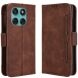 Чехол Deexe Wallet Stand для Motorola Edge 60 / Edge 60 Fusion - Brown (379604Z). Фото 8 из 13