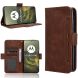 Чохол-книжка з кишеньками Deexe Wallet Stand для Motorola Edge 70 - Brown (402102Z). Фото 8 з 15