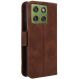 Чохол-книжка з кишеньками Deexe Wallet Stand для Motorola Edge 70 - Brown (402102Z). Фото 7 з 15