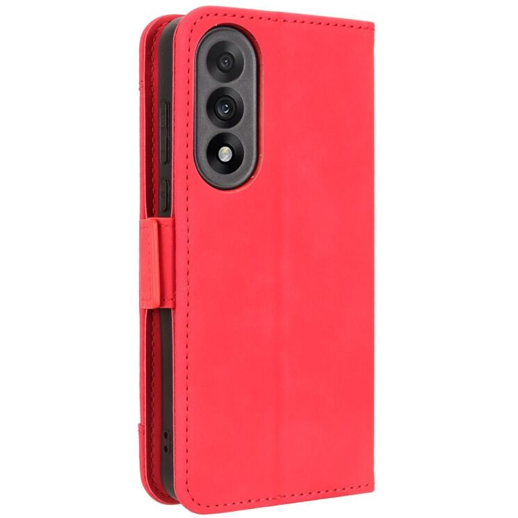 Чехол Deexe Wallet Stand для OnePlus Nord 5 / Ace 5 Ultra - Red: фото 7 из 15