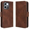 Чохол-книжка з кишеньками Deexe Wallet Stand для OPPO Reno 14 F/FS - Brown (388306Z)