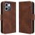 Чехол Deexe Wallet Stand для OPPO Reno 14 FS 5G - Brown: фото 1 из 14