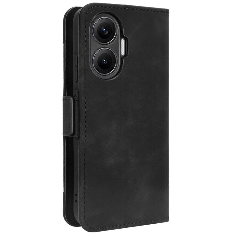 Чохол Deexe Wallet Stand для Xiaomi Poco F7 - Black: фото 8 з 13