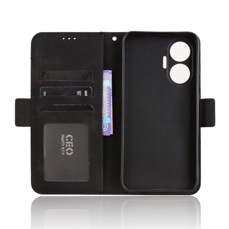 Чохол Deexe Wallet Stand для Xiaomi Poco F7 - Black: фото 5 з 13