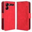 Чехол Deexe Wallet Stand для ZTE Blade A54 - Red (344303R)