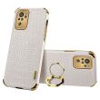 Чехол для Deexe Crocodile Case для Xiaomi Redmi Note 10 / Note 10s / Poco M5s - White (278593W)