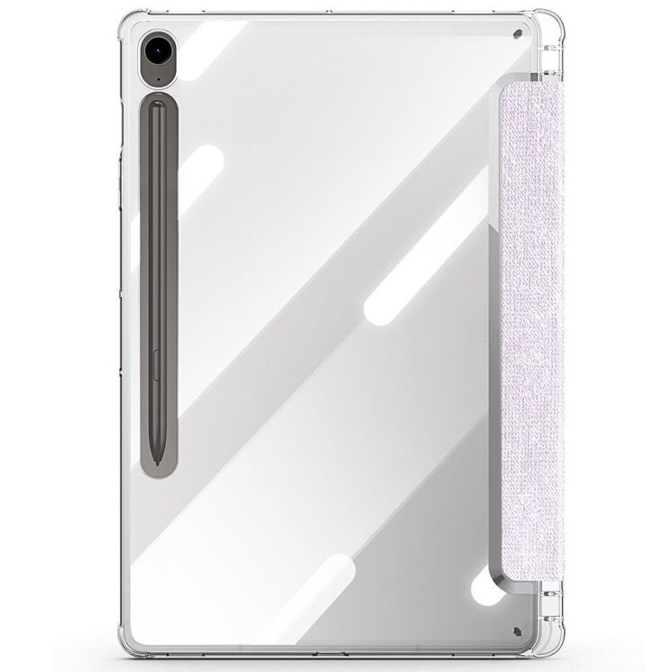 Чехол DUX DUCIS Unid Series для Samsung Galaxy Tab S9 / S9 FE / S10 FE (X710/716/510/516/520/526) - Light Purple: фото 3 из 13