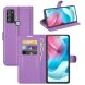 Чехол-книжка Deexe Book Type для Motorola Moto G60s - Purple (291407V). Фото 1 из 8