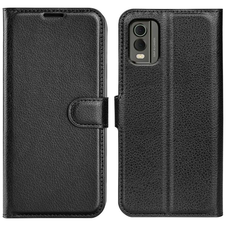 Чехол-книжка Deexe Book Type для Nokia C32 - Black: фото 1 из 11