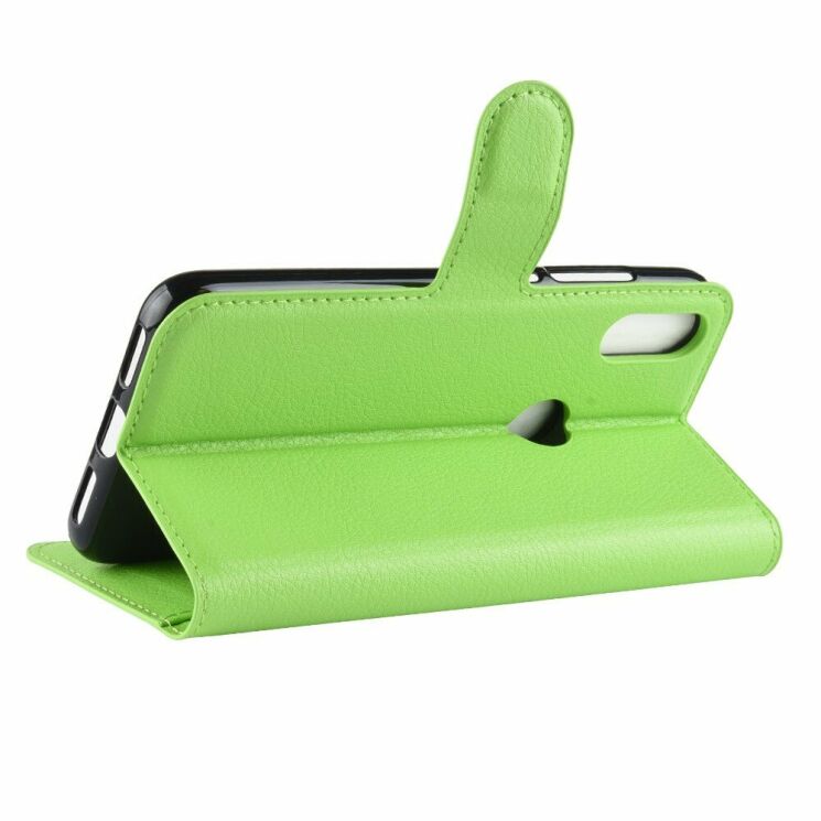 Классический чехол-книжка Deexe Book Type для Xiaomi Mi Play - Green: фото 6 из 6