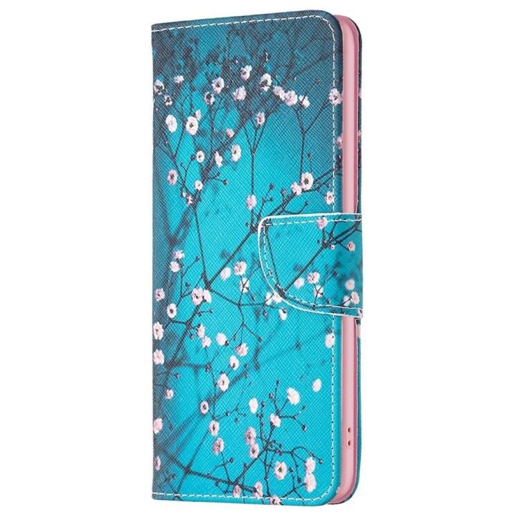 Чехол-книжка Deexe Color Wallet для Infinix Hot 11s NFC (X6812B) - Plum Blossom: фото 2 из 7