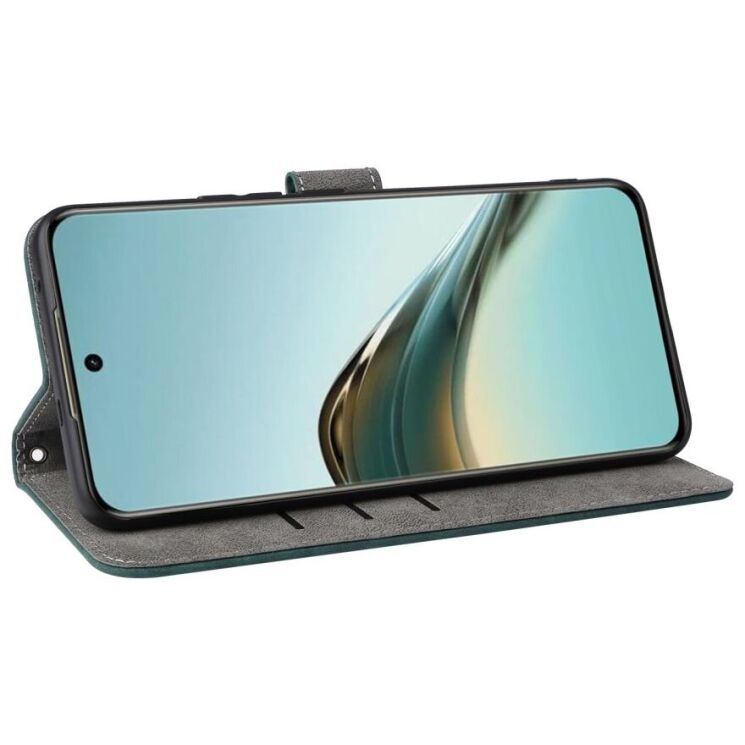 Чехол-книжка Deexe Delta Book для Realme 13 Plus - Green: фото 3 из 7
