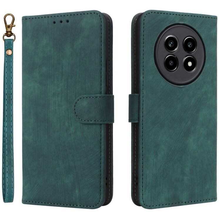 Чехол-книжка Deexe Delta Book для Realme 13 Plus - Green: фото 1 из 7