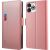 Чехол-книжка Deexe Eclipse Wallet для Infinix Smart 8 - Rose Gold: фото 1 из 9