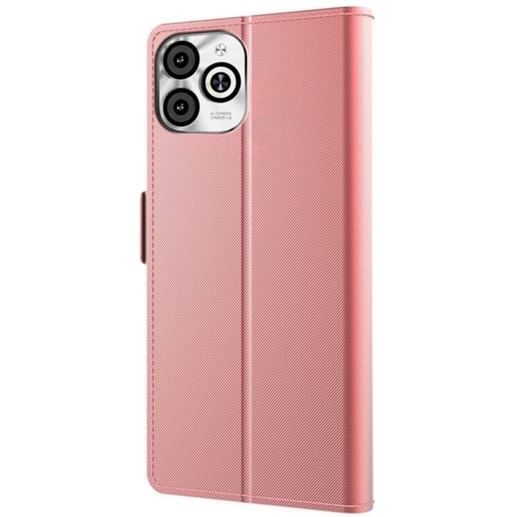 Чехол-книжка Deexe Eclipse Wallet для Infinix Smart 8 - Rose Gold: фото 3 из 9