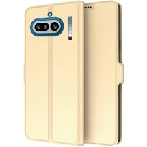 Чохол-книжка Deexe Faro Wallet для Nothing Phone (4a) - Gold: фото 1 з 7