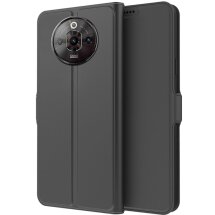 Чехол-книжка Deexe Faro Wallet для ZTE Nubia Focus Pro - Black: фото 1 из 7