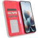 Чехол-книжка Deexe Retro Style для Motorola Edge 70 Max - Red (435506R). Фото 6 из 18
