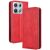 Чехол-книжка Deexe Retro Style для Motorola Edge 70 Max - Red: фото 1 из 18