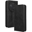 Чехол-книжка Deexe Retro Style для Xiaomi 17 Ultra - Black (407514B)