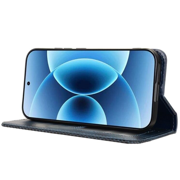 Чохол-книжка Deexe Retro Style для Xiaomi 17 - Blue (390631L) Чохол-книжка Deexe Retro Style для Xiaomi 17 - Blue: фото 7 з 19