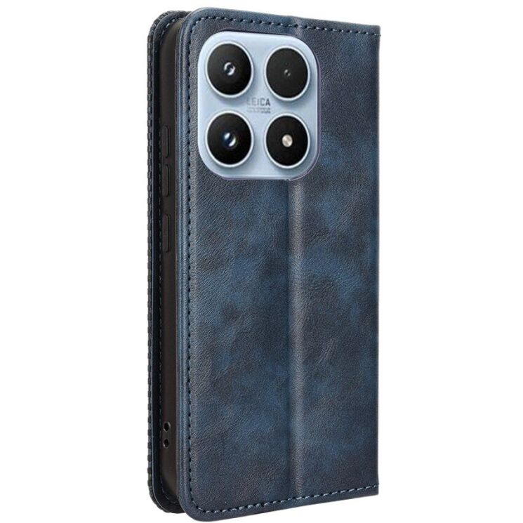Чохол-книжка Deexe Retro Style для Xiaomi 17 - Blue (390631L) Чохол-книжка Deexe Retro Style для Xiaomi 17 - Blue: фото 8 з 19