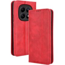 Чохол-книжка Deexe Retro Style для Xiaomi Redmi Note 15 (4G/5G) / Poco M8 5G - Red: фото 1 з 8
