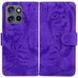 Чехол-книжка Deexe Tiger для Motorola Edge 50 Neo - Purple (367137V)