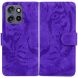 Чехол-книжка Deexe Tiger для Motorola Edge 50 Neo - Purple (367137V). Фото 1 из 7