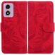 Чохол-книжка Deexe Tiger для Motorola Moto E14 / G04s - Red (358602R). Фото 1 з 7