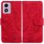 Чехол-книжка Deexe Tiger для Motorola Moto E14 / G04s - Red: фото 1 из 7