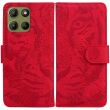 Чехол-книжка Deexe Tiger для Motorola Moto G15 - Red (372626R)