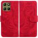 Чехол-книжка Deexe Tiger для Motorola Moto G15 - Red (372626R). Фото 1 из 7