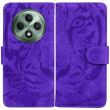Чехол-книжка Deexe Tiger для OPPO Reno 12 F/FS - Purple (360106V)