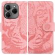 Чехол-книжка Deexe Tiger для TECNO Spark 20 Pro - Pink (345420P)