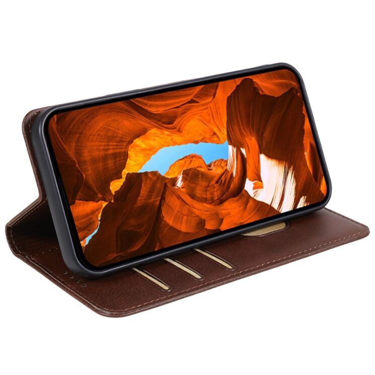 Чехол-книжка Deexe Wallet Case для ZTE Nubia Neo - Brown: фото 3 из 7
