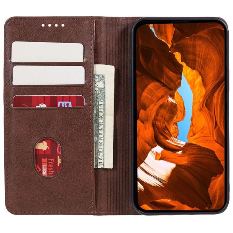 Чехол-книжка Deexe Wallet Case для ZTE Nubia Neo - Brown: фото 2 из 7