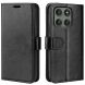 Чохол-книжка Deexe Wallet Style для Motorola Edge 60 Pro - Black (381728B). Фото 1 з 9