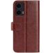 Чехол-книжка Deexe Wallet Style для Motorola Moto G35 - Brown (367902Z). Фото 5 из 10